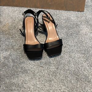 Black Strappy Sandals size 9